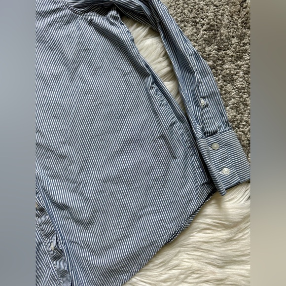Banana Republic striped poplin shirt - Picture 6 of 7